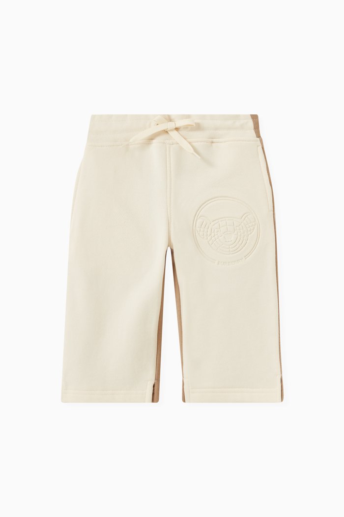 Aubrey Two-tone Sweatpants in Cotton, Neutral