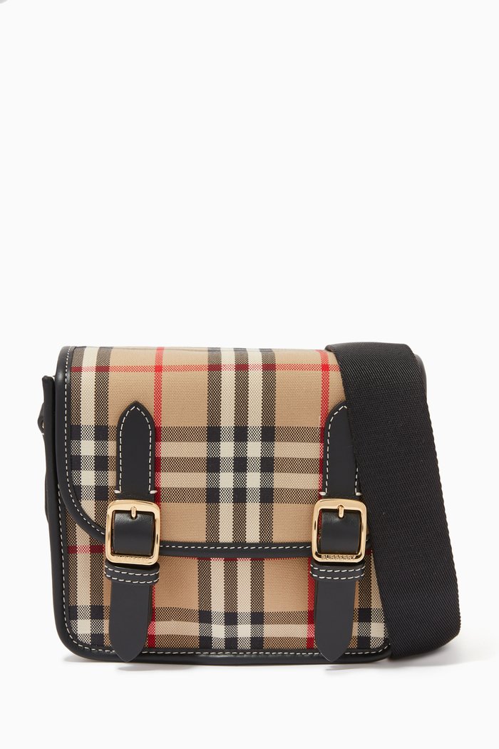 

Jayde Check Print Cross Body Bag, Neutral