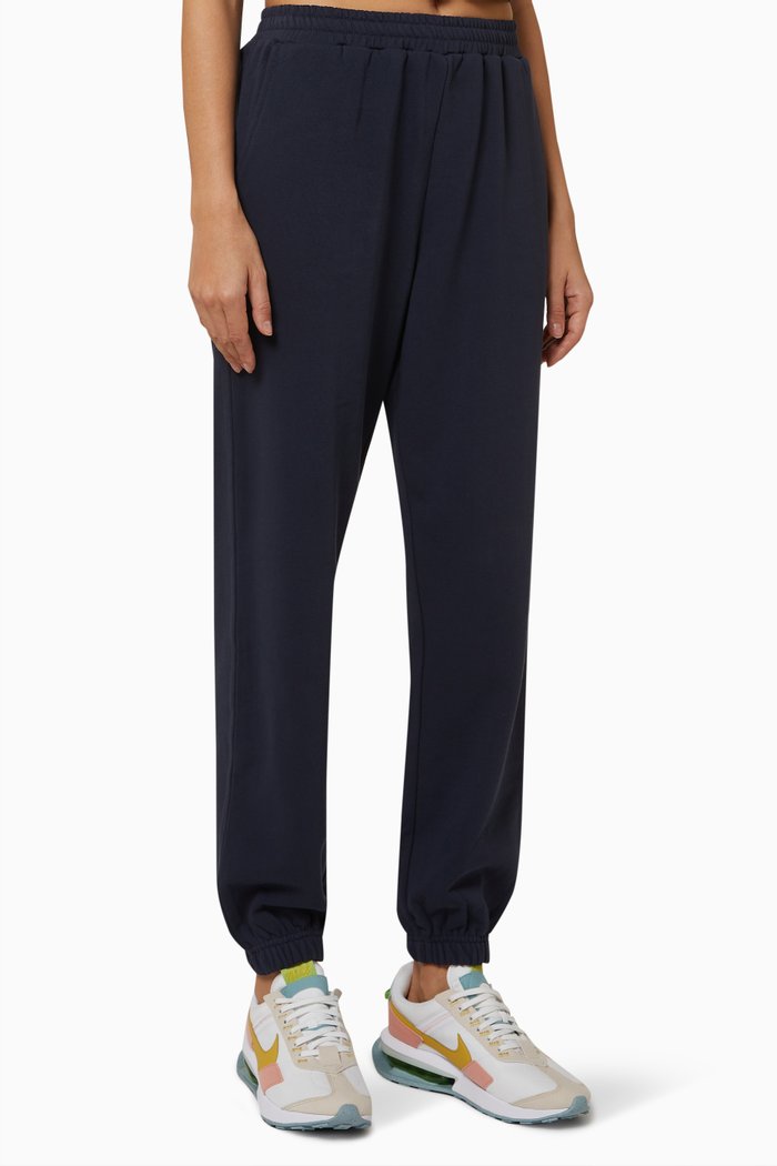 

All Around Trackpants in Organic Cotton, Blue
