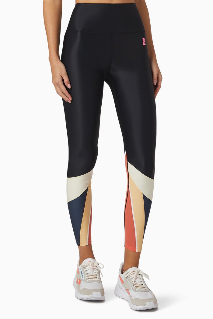 

Left Field Leggings in Recycled Nylon, Black