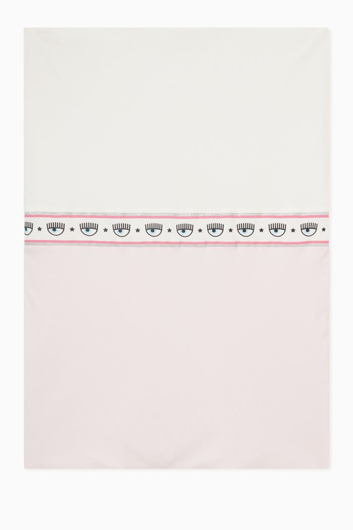 

Maxilogomania Blanket in Cotton, Neutral