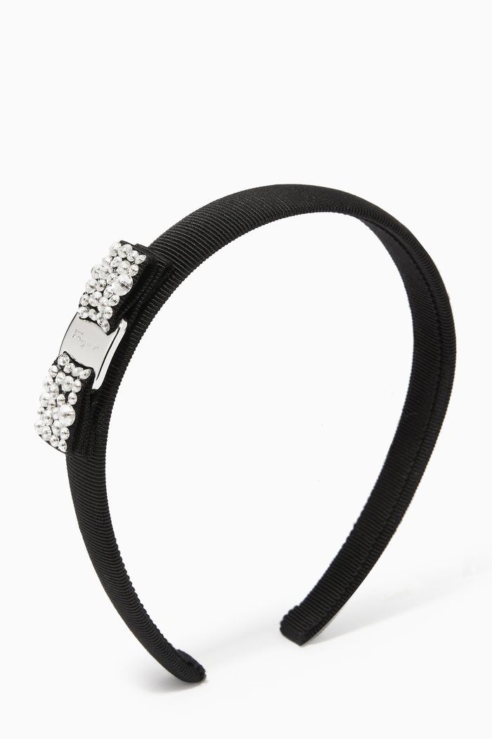 

Crystal Headband in Satin, Multicolour