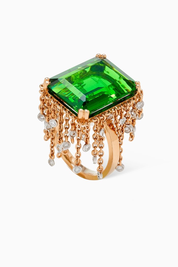 

Bague Coussin Cha Cha Cha Diamond Ring in 18kt Yellow Gold