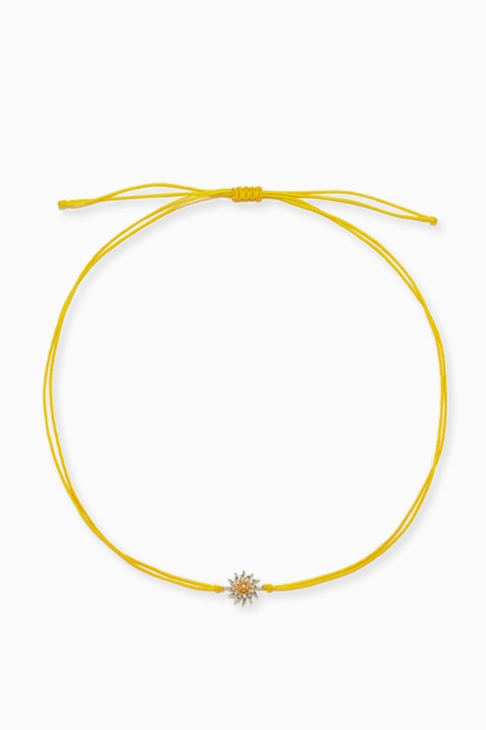 

Cord Soleil Diamond & Citrine Necklace in 9kt Yellow & White Gold