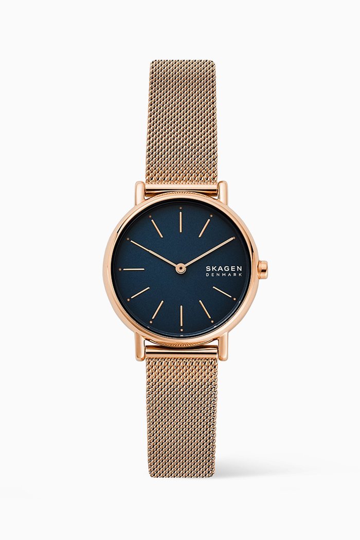Signatur Lille Watch, 30mm, Rose gold