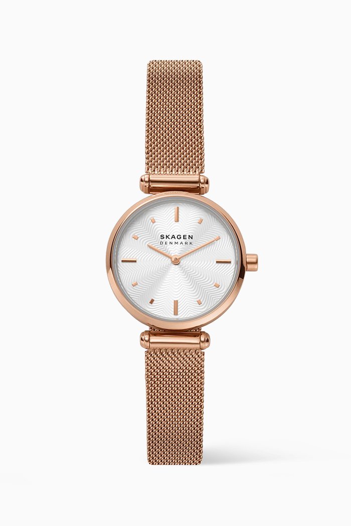 

Amberline Watch, 28mm, Rose gold