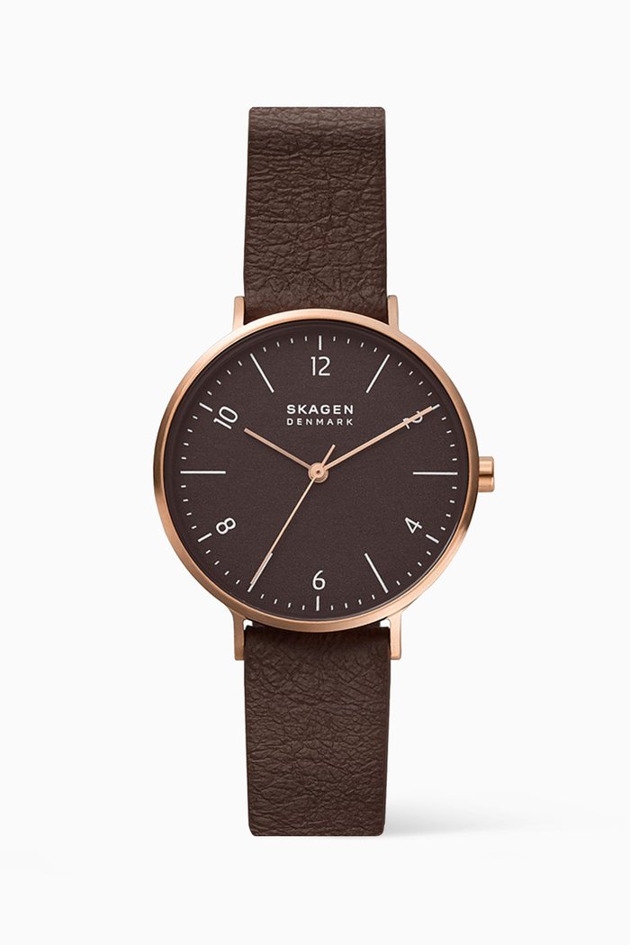 

Aaren Naturals Watch, 36mm, Rose gold