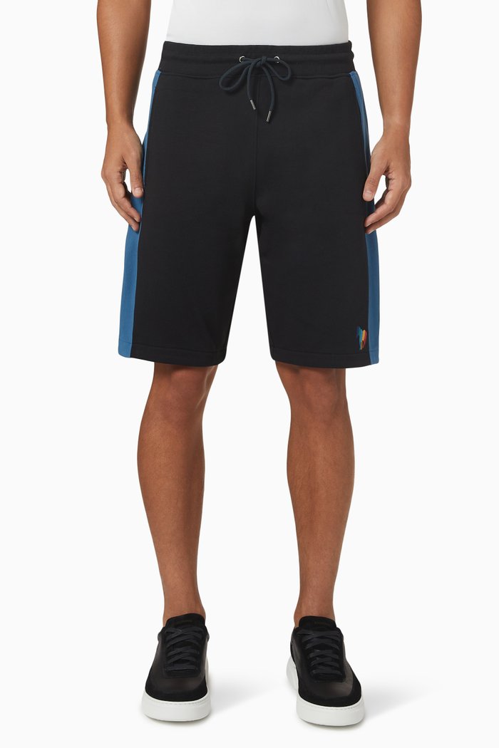 

Zebra Sweatshorts in Organic Cotton, Black