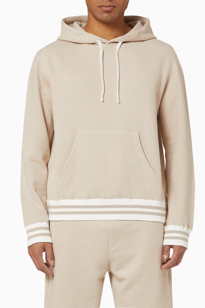 

Lounge Hoodie in Organic Cotton, Neutral