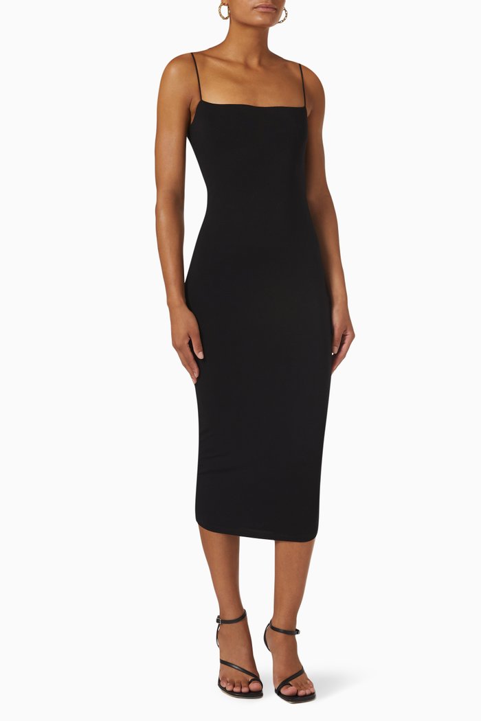 

Good Touch 90's Lace Back Dress, Black