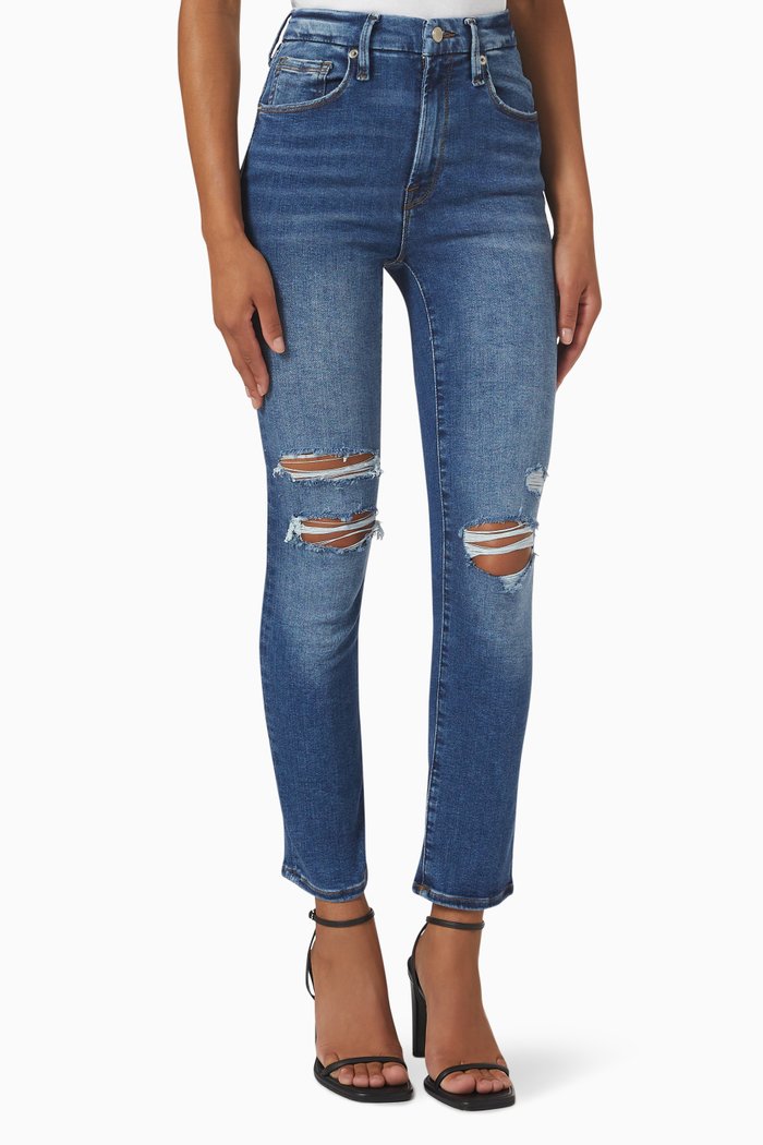 

Always Fits Good Legs Jeans, Blue