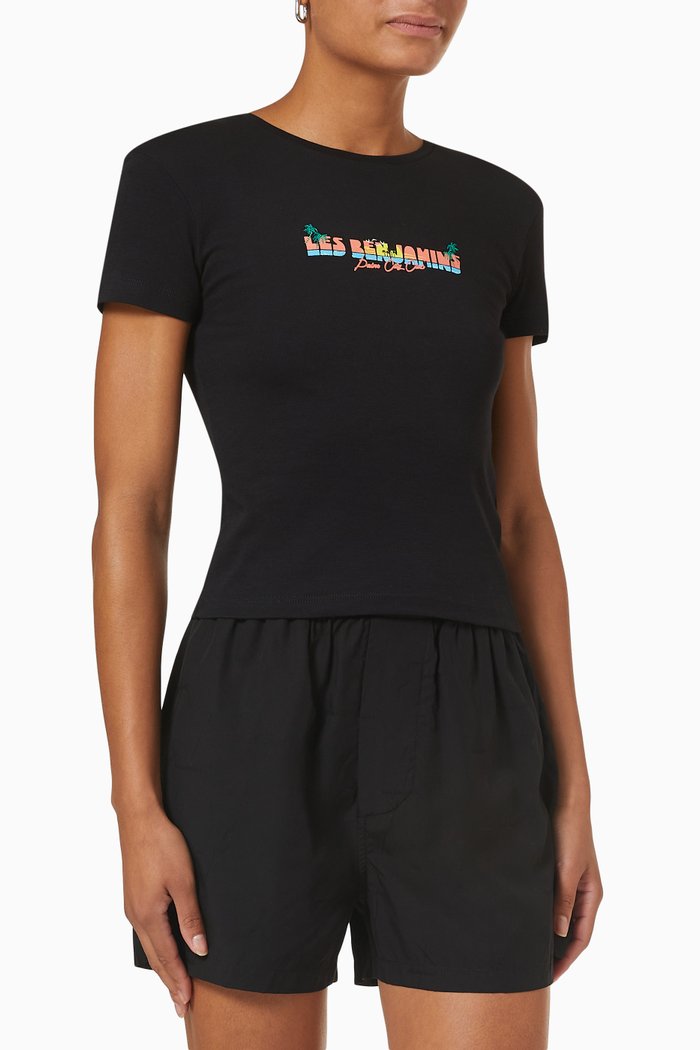 

Baby Tee 502 T-shirt in Jersey, Black