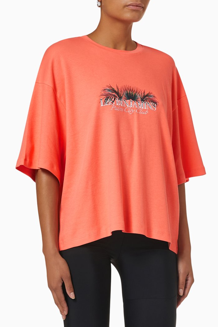 

Oversized 501 T-shirt in Jersey, Pink