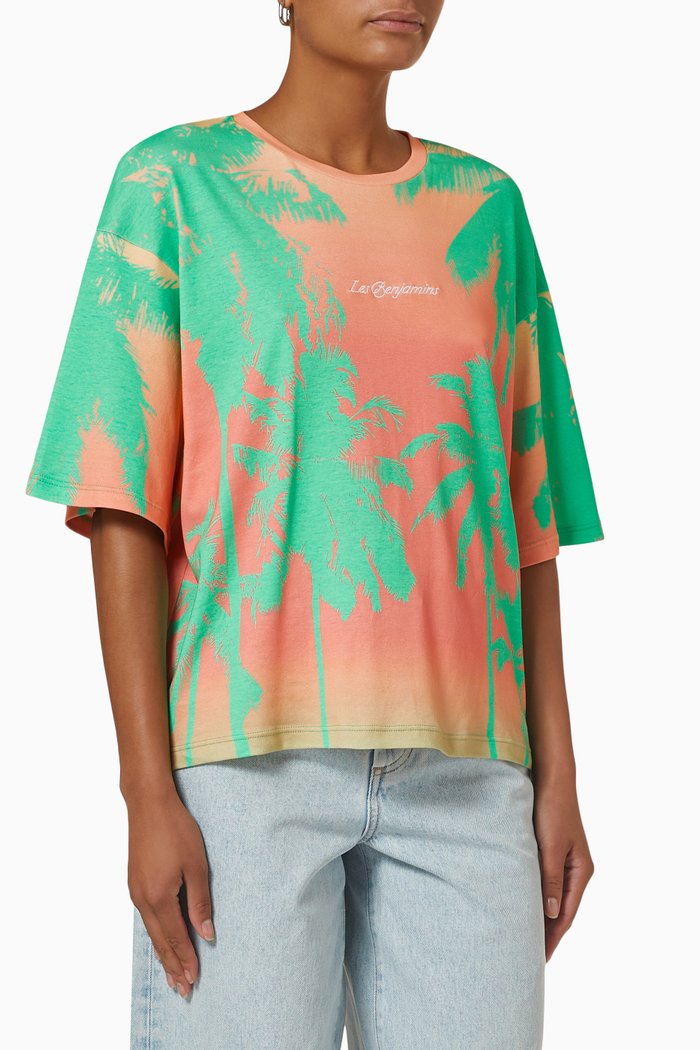 

Oversized Tee 502 in Jersey, Multicolour