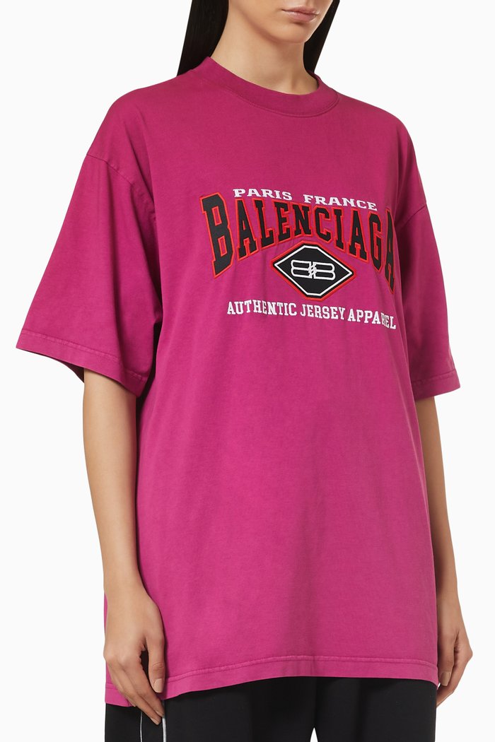 

B Authentic T-shirt in Jersey, Pink