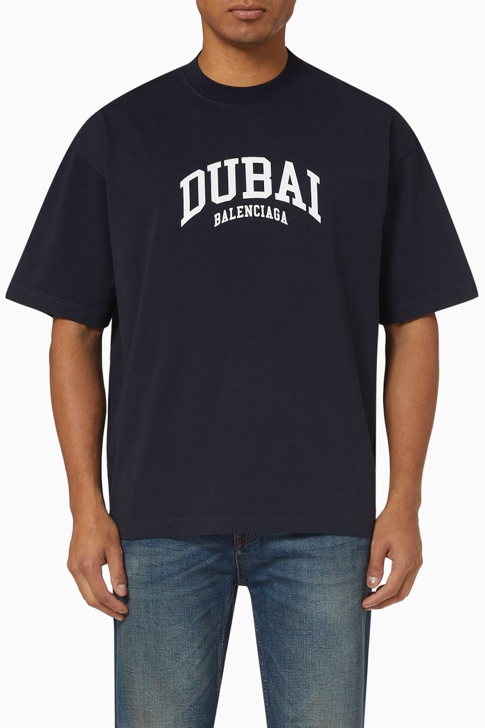 

Cities T-shirt in Cotton, Blue