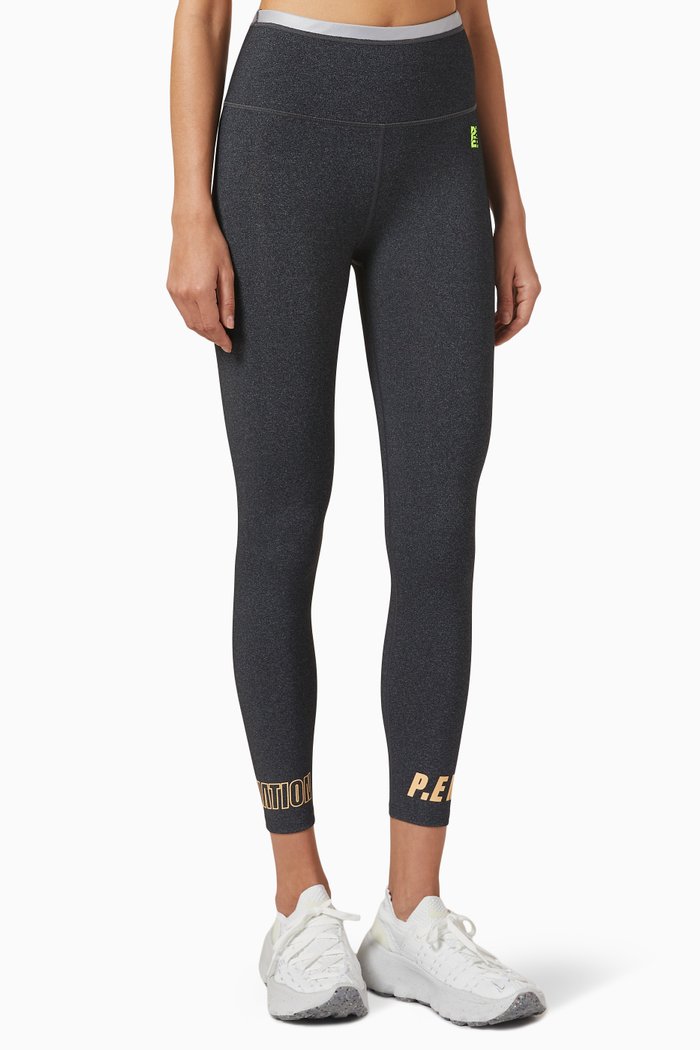 

Reaction Leggings in Nylon, Grey