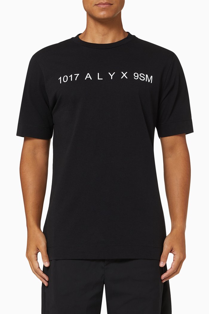 

Logo T-shirt in Cotton, Black