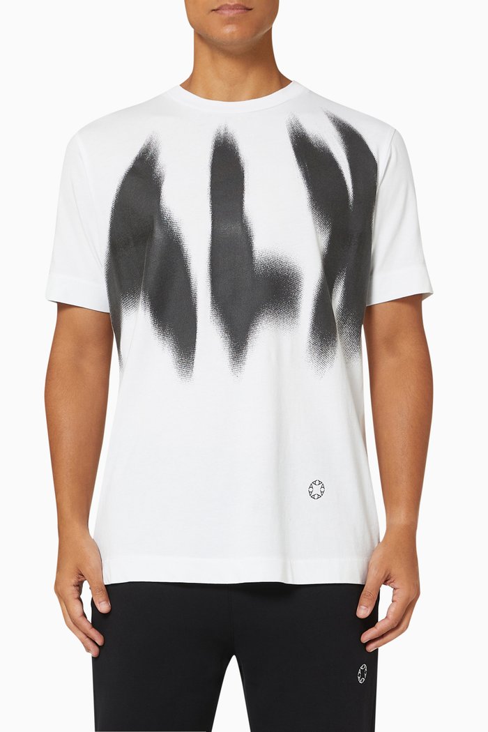 

Phantom Logo T-shirt in Cotton, White