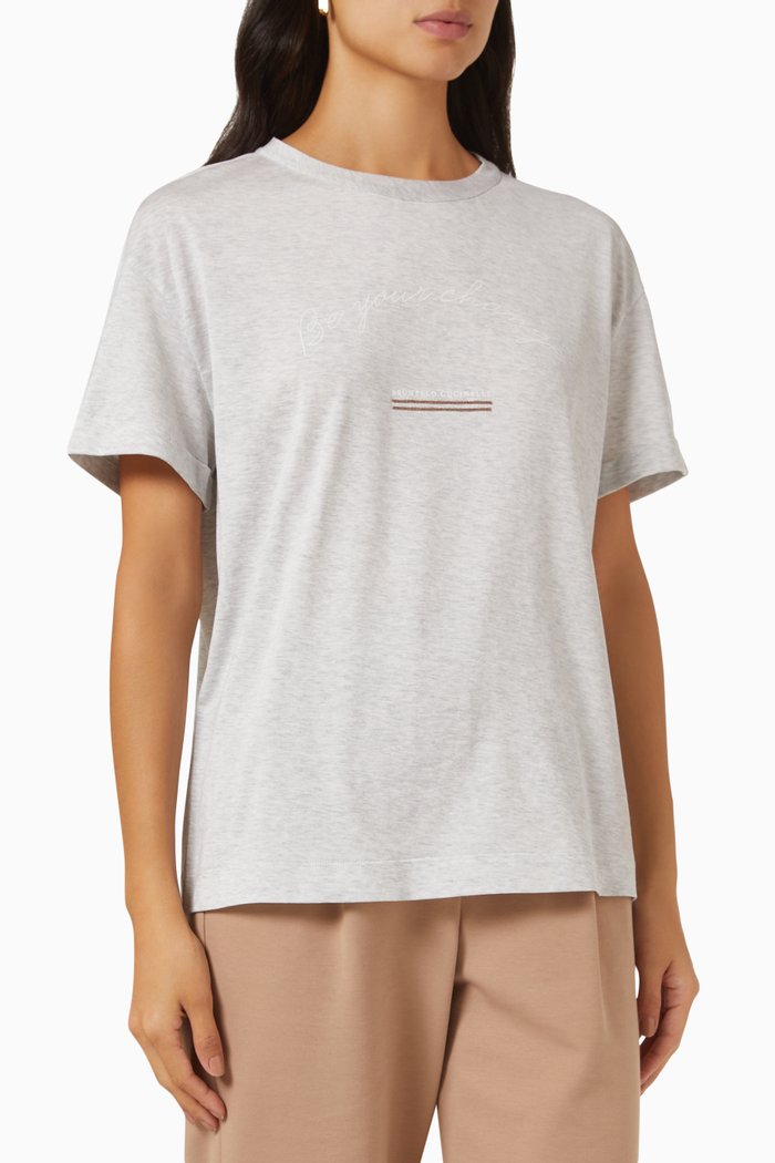 

Logo T-shirt, Grey