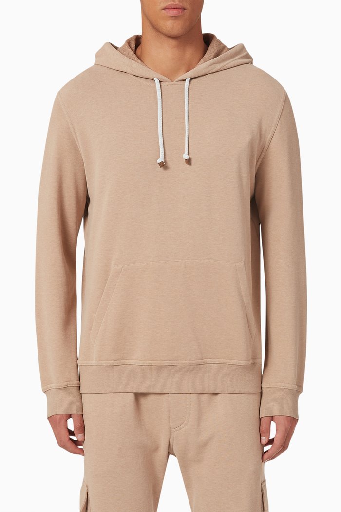 

Hooded Sweatshirt in Cotton Jersey, Neutral