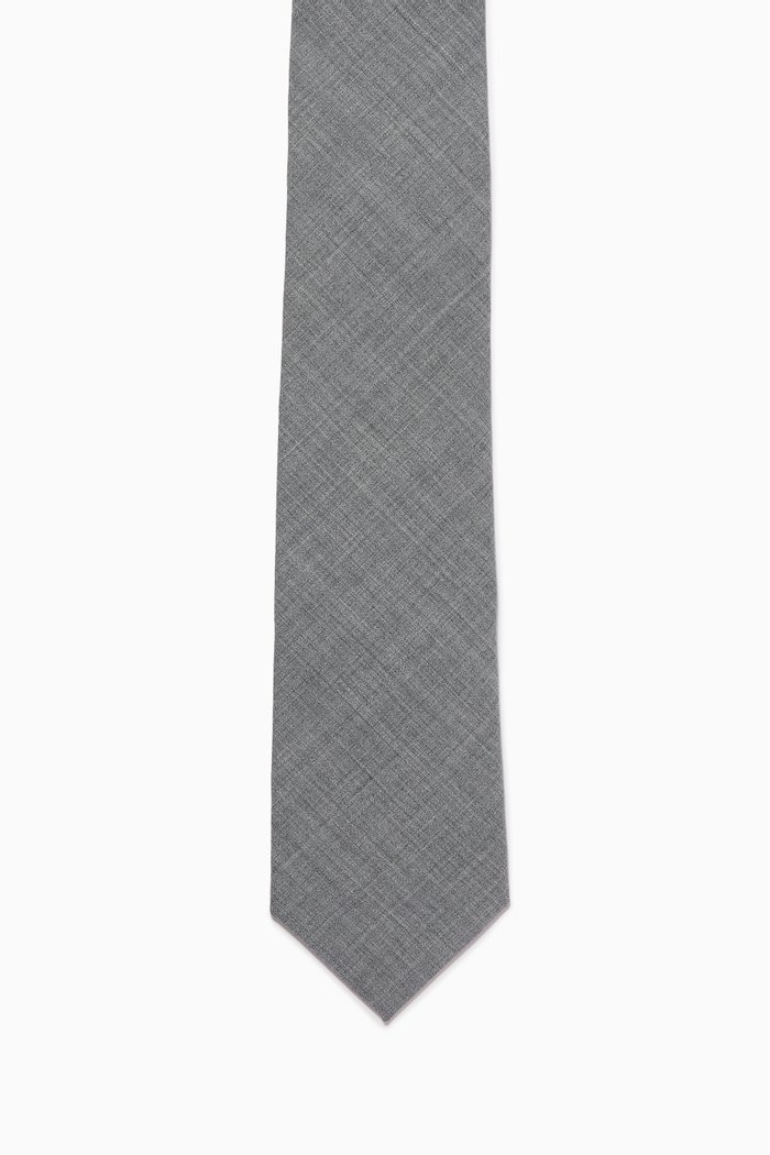

Tie in Virgin Wool, Grey