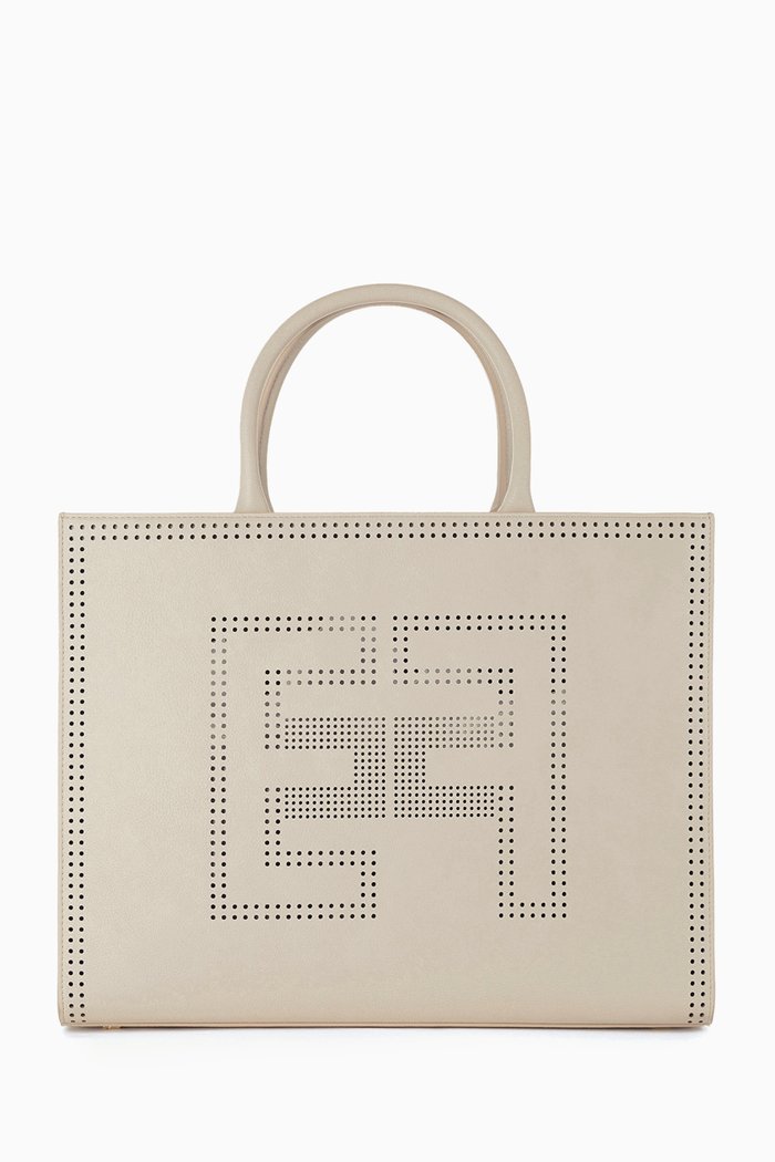 

Big Shopper Bag in Tumbled Faux Leather, Neutral