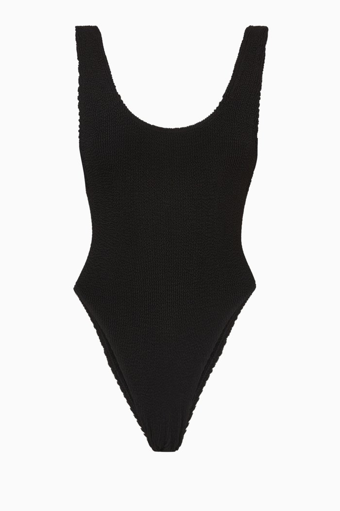 

Maxam One-piece Eco Swimsuit in Regenerated Nylon, Black