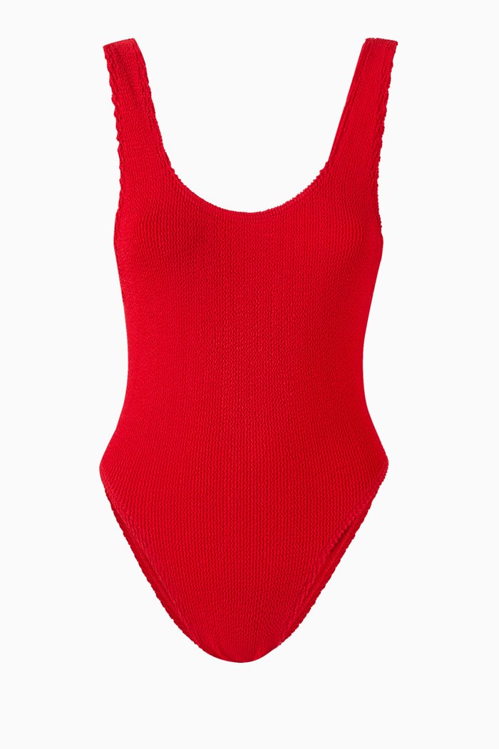 

Maxam One-piece Eco Swimsuit in Regenerated Nylon, Red
