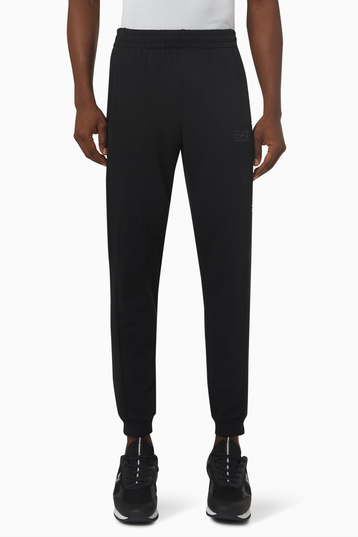 

Logo Sweatpants in Cotton, Black