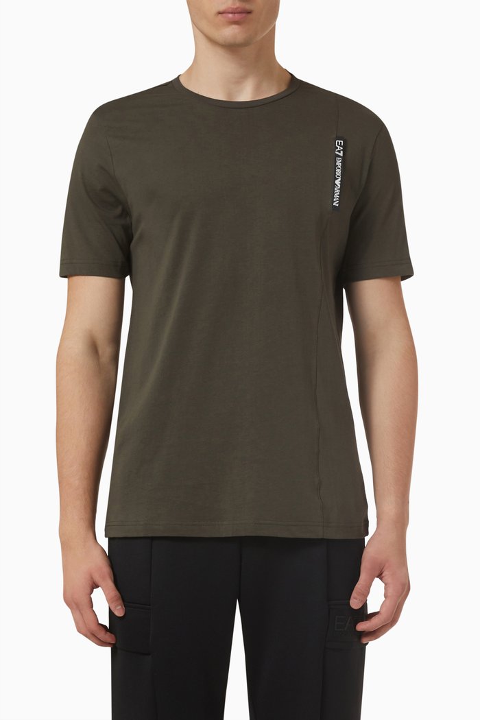 

EA7 Train Sport T-shirt in Jersey, Grey