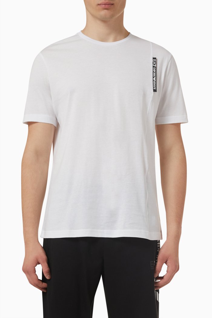 

EA7 Train Sport T-shirt in Jersey, White