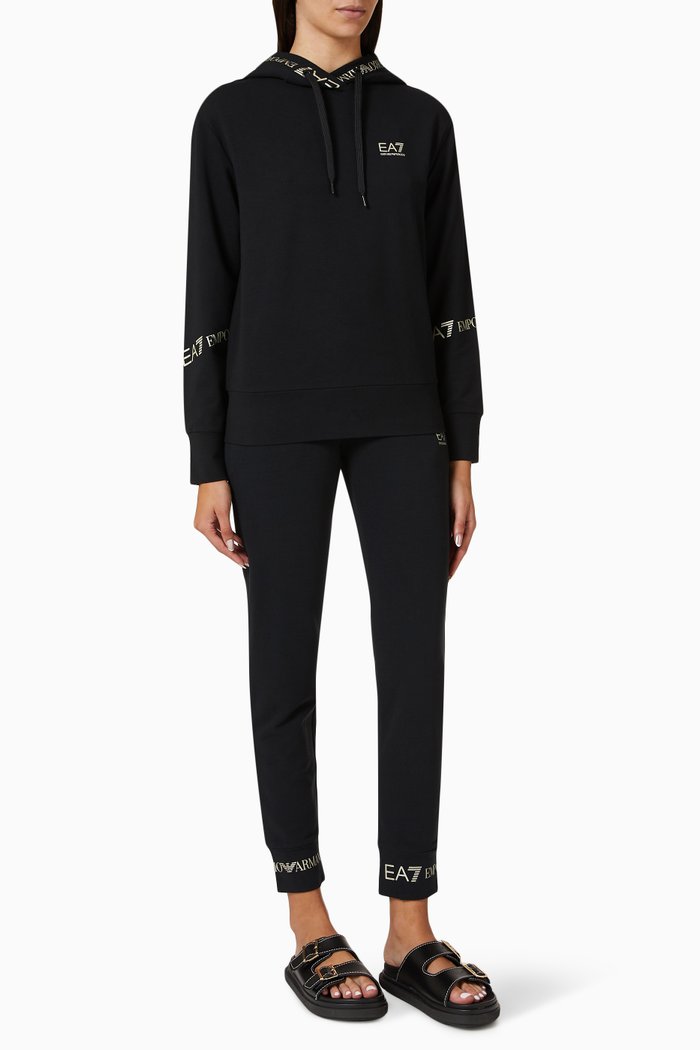 

EA7 Tracksuit in Jersey, Black