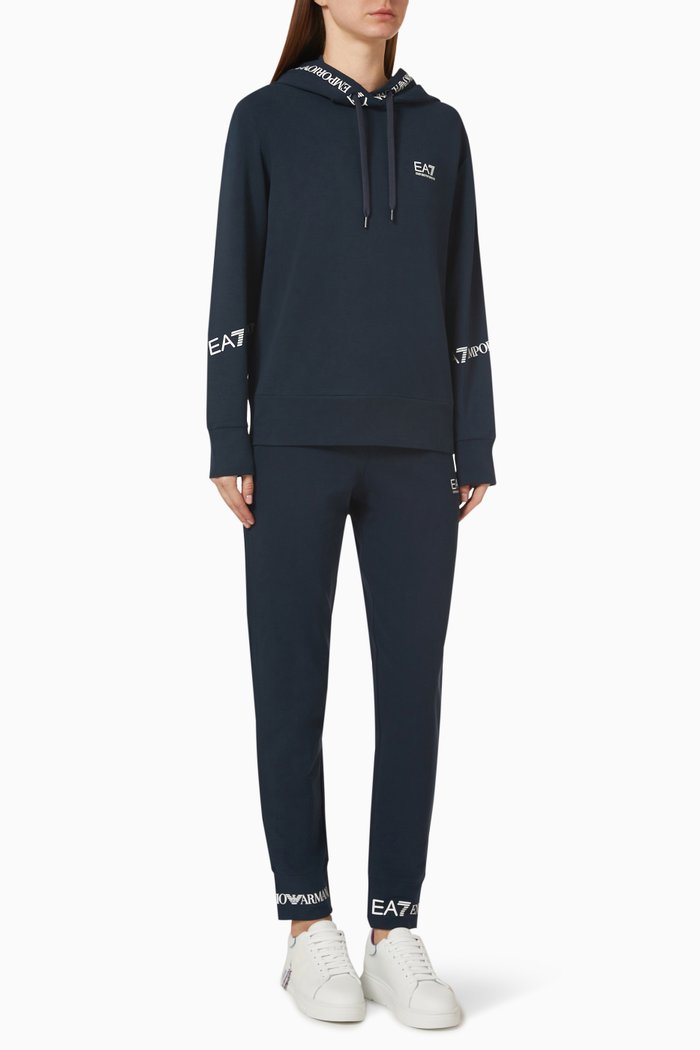 EA7 Tracksuit in Jersey, Blue