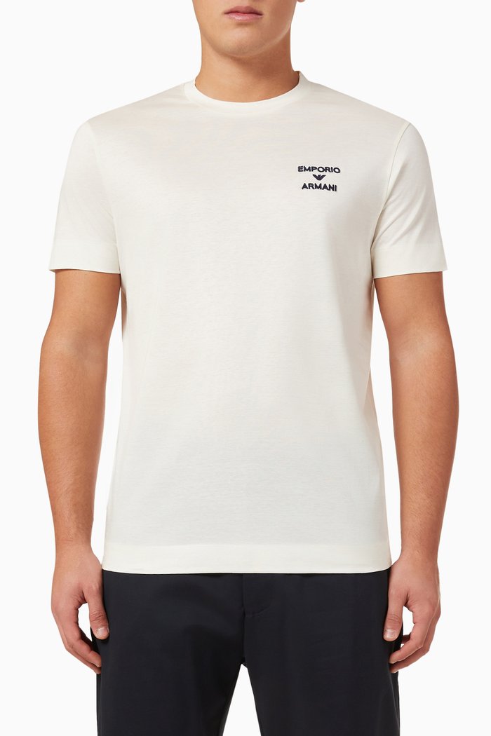 

Logo T-shirt in Cotton Jersey, Neutral
