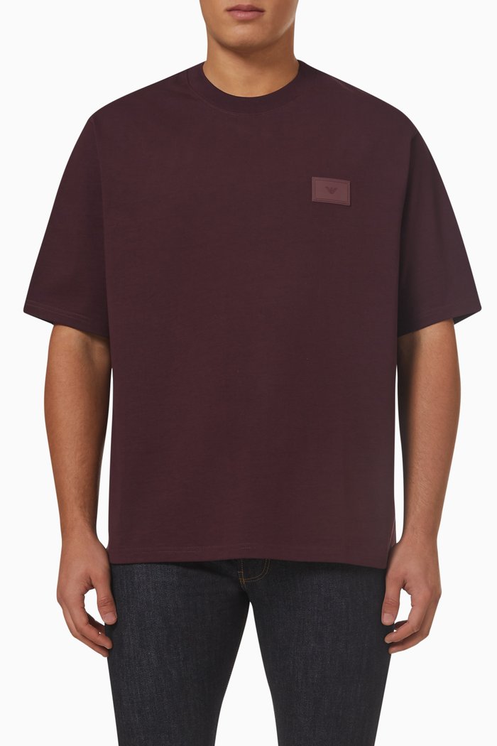

Logo T-shirt in Cotton Jersey, Red