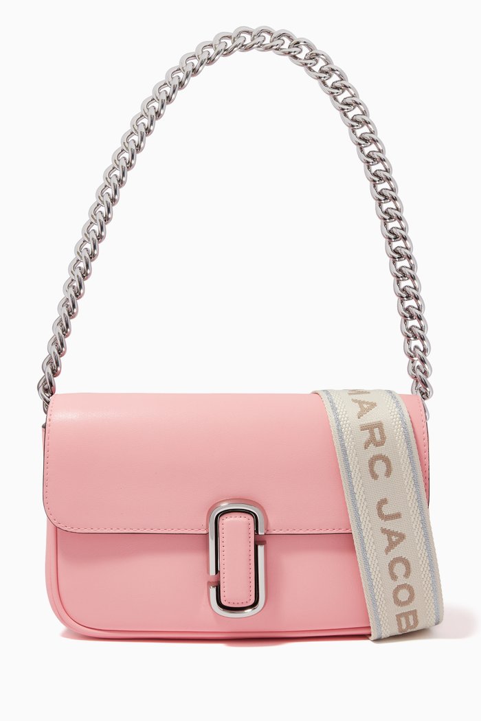 

The J Marc Shoulder Bag in Leather, Pink