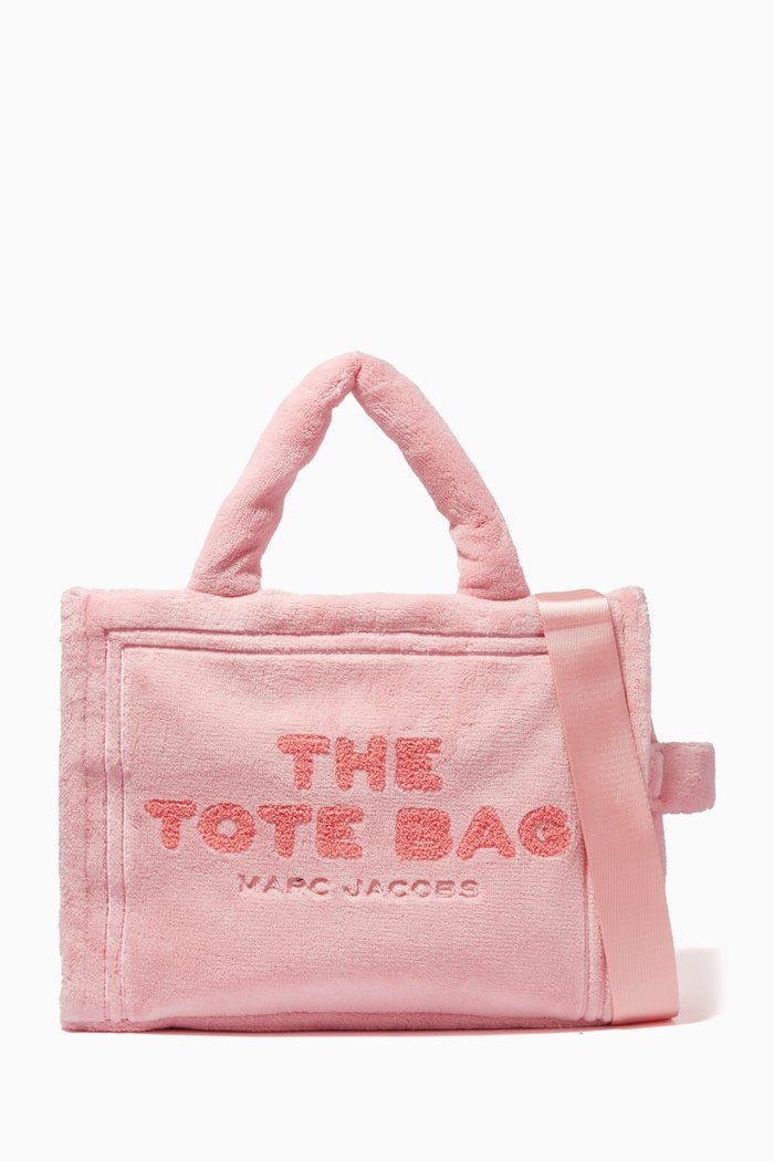 

The Small Tote Bag in Terry, Pink