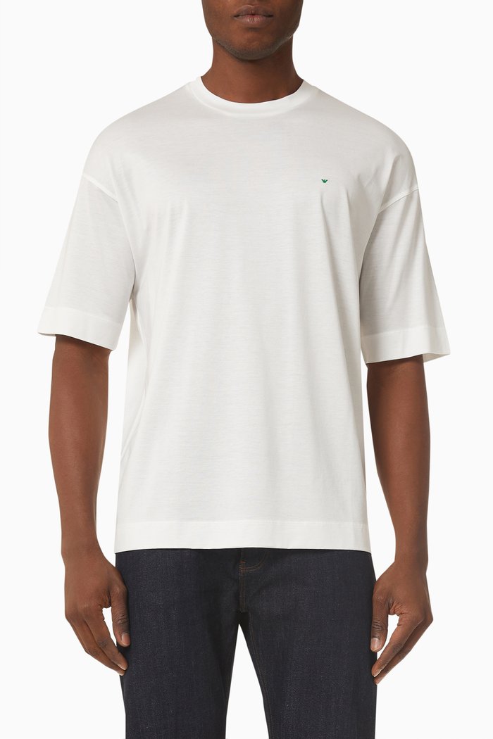 

Logo T-shirt in Cotton, White