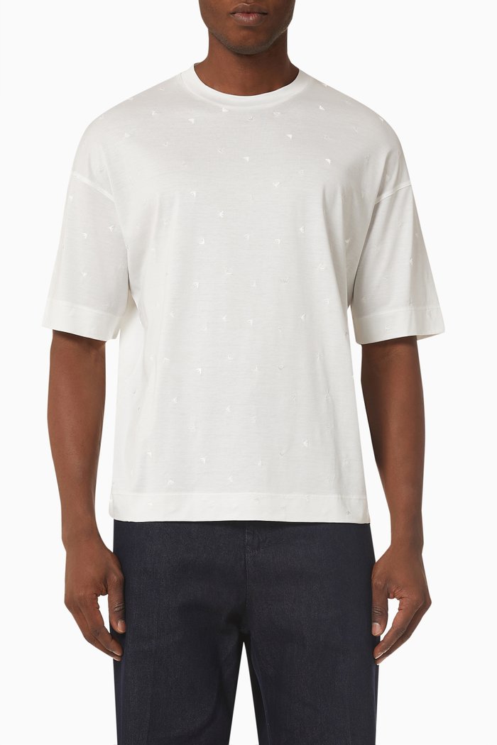 

Logo T-shirt in Cotton, White