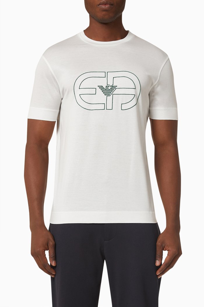 

Logo T-shirt in Cotton, White