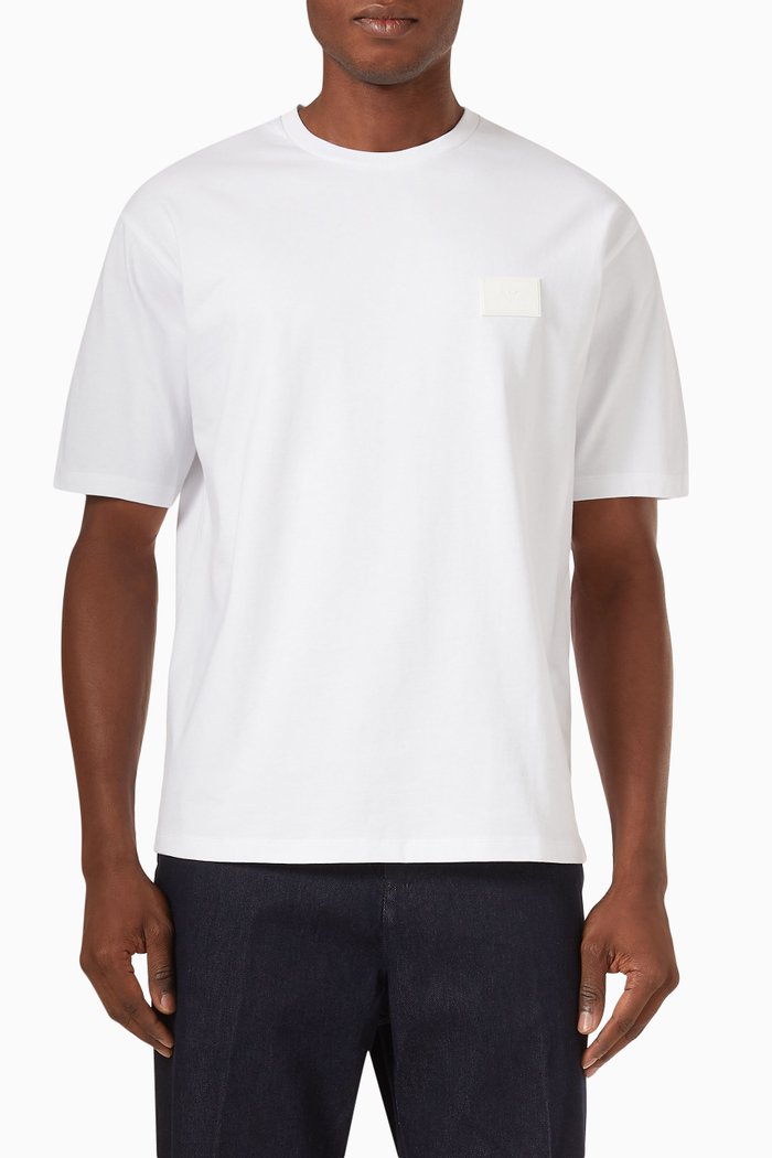 

Logo T-shirt in Cotton, White