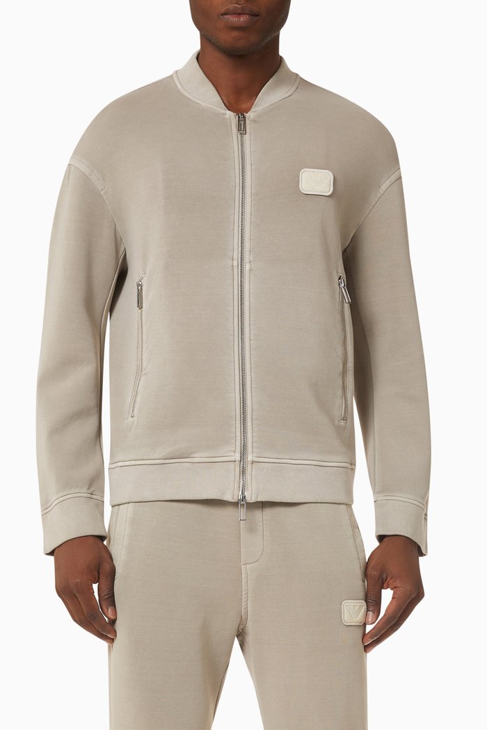 

Sweatshirt in Fleece, Neutral