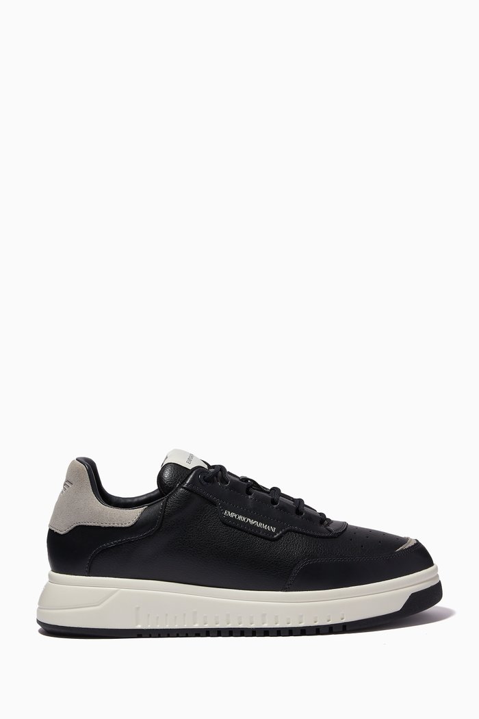 

Sneakers in Leather, Blue