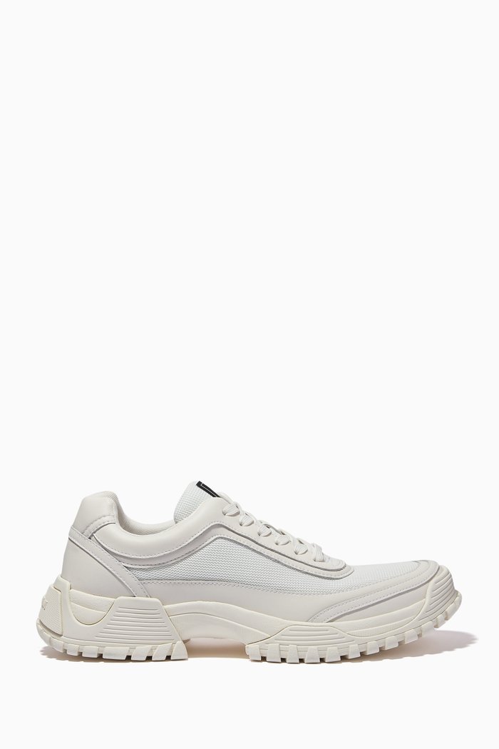 

Chunky Sneakers in Leather, Neutral