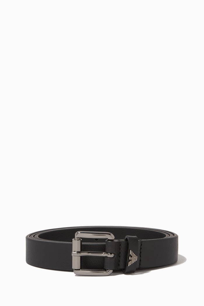 

EA Classic Belt in Leather, Black
