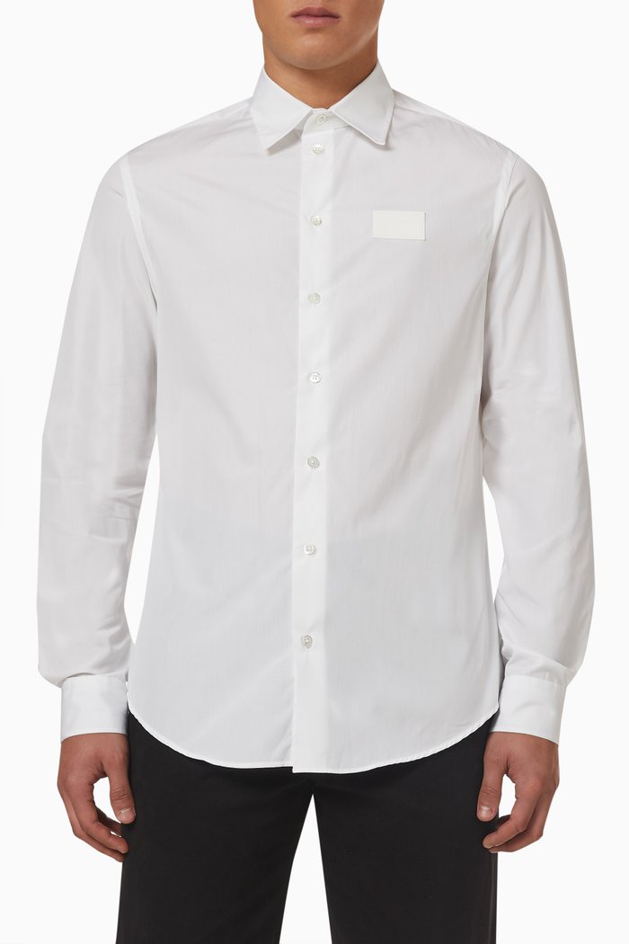Shirt in Cotton, White
