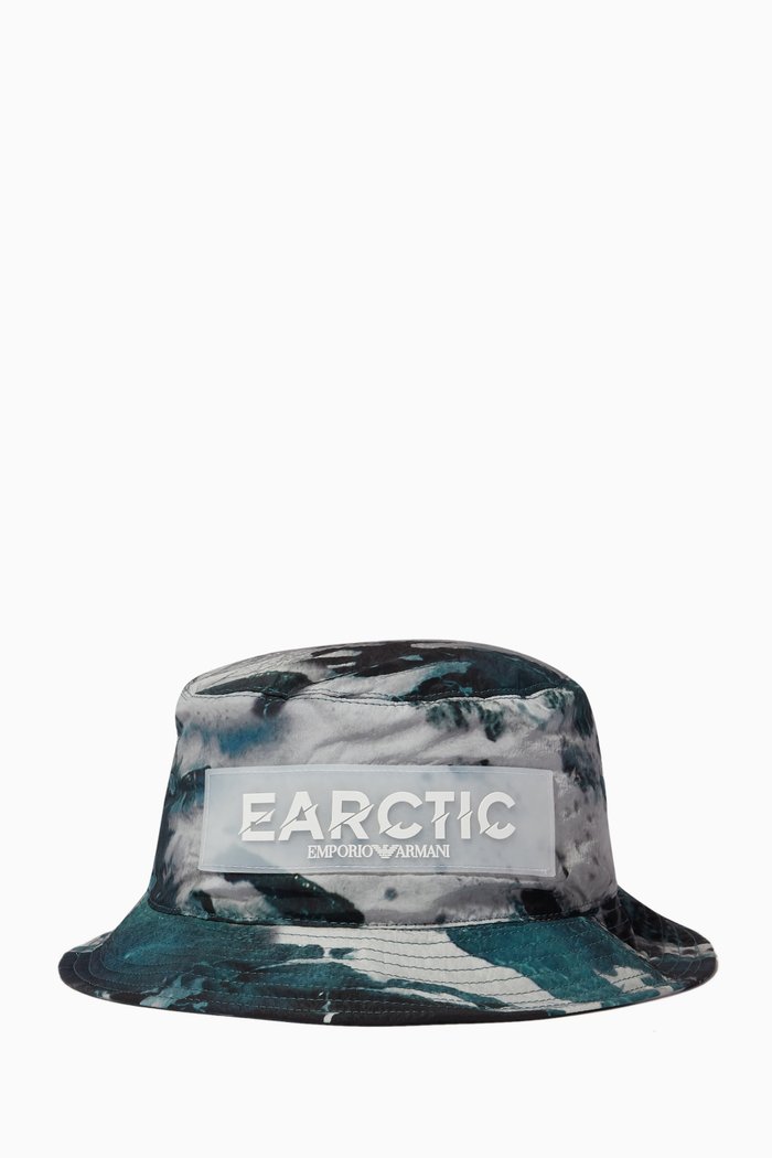 

EArctic Capsule Bucket Hat in Gabardine, Blue