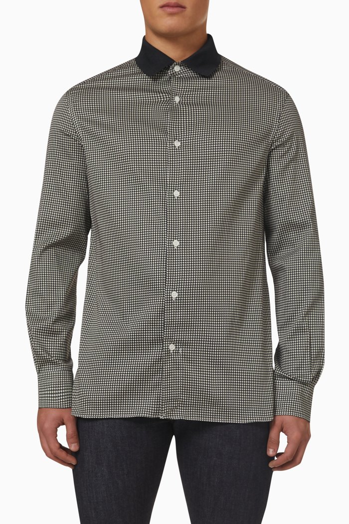 

Logo Shirt in Cotton, Green