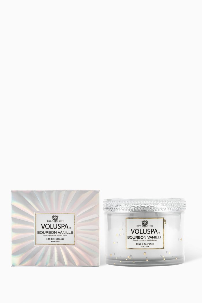 

Bourbon Vanille Candle, 310g, Colourless